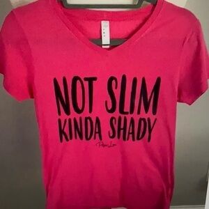 Piper Lou Not Slim Kinda Shady T Shirt Size Small NEW